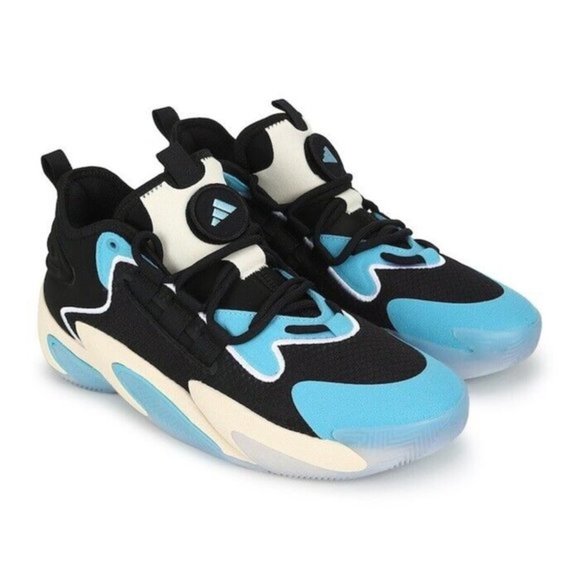 Adidas BYW Select Basketball Shoes Black/Blue IG4949 Men\'s Size 8.5 NWT Patches main image 4